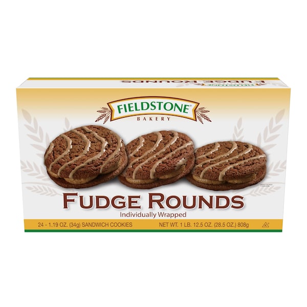 Fieldstone Fieldstone Bakery Kosher Fudge Round, PK192 09850 Zoro
